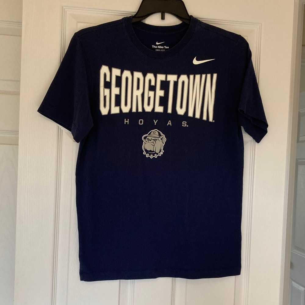 Nike Blue Georgetown Hoyas Short Sleeve Tee